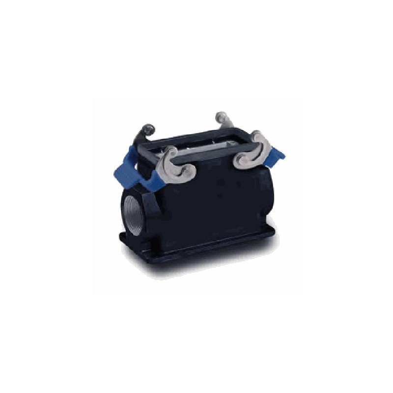 Embase en saillie 16B, Aluminium moulé sous pression, IP65, Sortie horizontale, M32